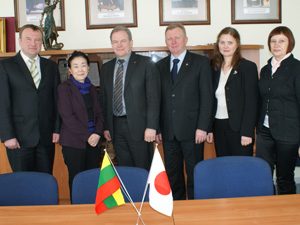 Telšiuose lankėsi Japonijos nepaprastoji ir įgaliotoji ambasadorė Lietuvoje