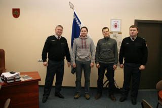Telšių apskrities vyriausiajame policijos komisariate praktiką atlieka studentai iš Vokietijos